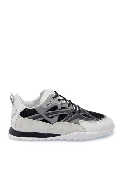 Tergan White Leather - Textile Women's Sneaker - K25I1Ay67899-T72