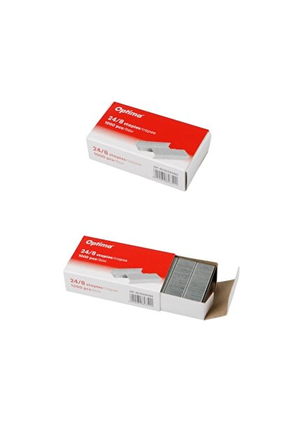 Optima 10 x Agrafe 24/8, 1000 buc/cutie