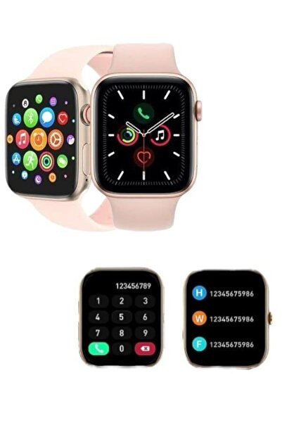 Genel Markalar G9 Mini Akıllı Saat Pembe Kasa 20 mm Altı Kompakt Tasarım