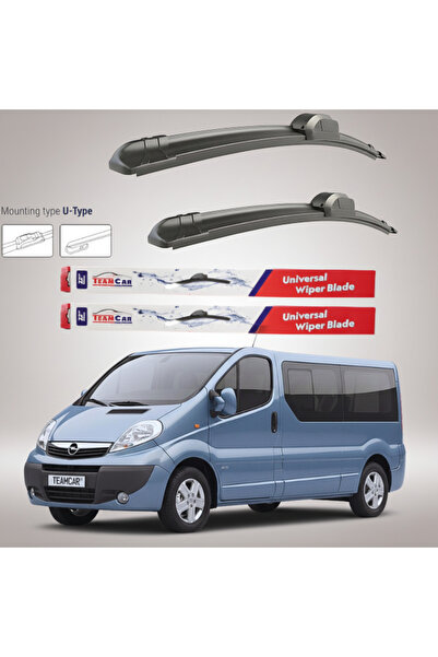 TEAMCAR Opel Vivaro Bus L2H1 (2006–2014) Επίπεδοι Υαλοκαθαριστήρες |   Μπροστ...
