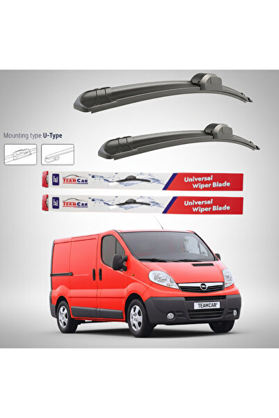 TEAMCAR Opel Vivaro Van L1H1 (2006–2014) Επίπεδοι Υαλοκαθαριστήρες |   Μπροστ...