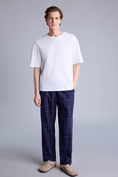 DeFacto Μακρύ παντελόνι ποπλίνας με τσέπες H2726AX26SP