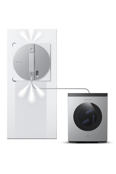 Ecovacs Winbot W3 Omni Cam Silme Robotu, 10000Pa, WIN-SLAM 5.0 Akıllı Yol Pla...