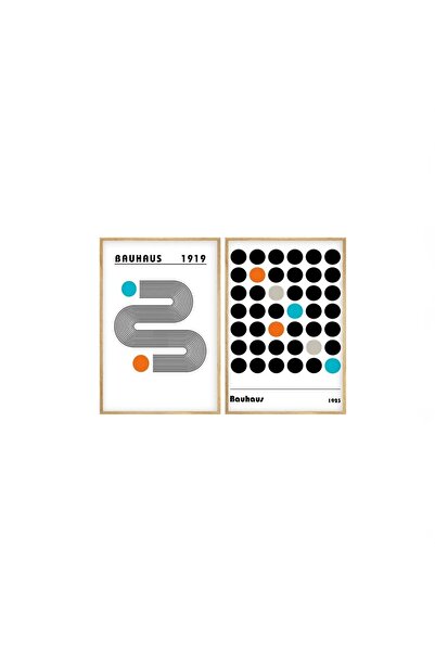 OEM Set de 2 tablouri decorative Re-Bloom, lemn masiv/MDF, multicolor, 50 x 7...