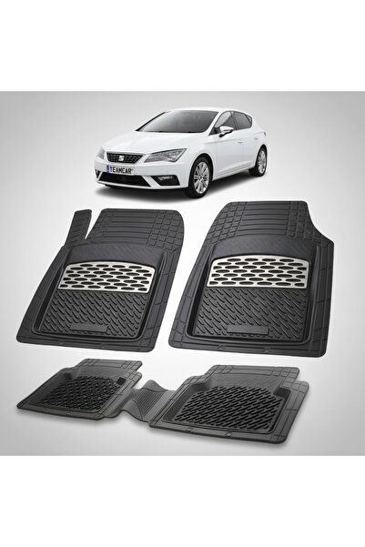 TEAMCAR Πατάκια δαπέδου συμβατά με Seat Leon Hatchback 5θυρο Facelift 2017-20...