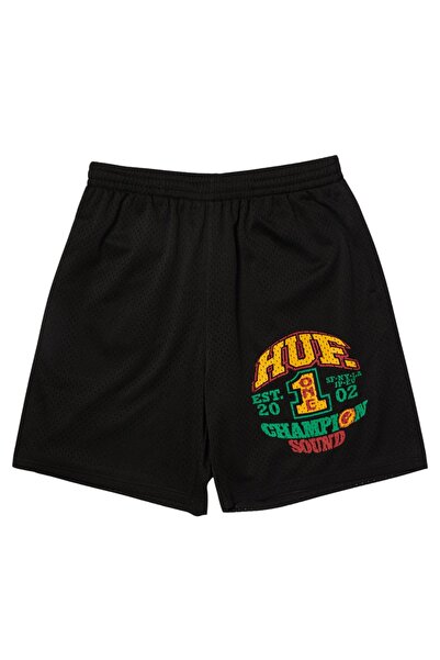 HUF CHAMPION SOUND ΔΙΧΤΥΩΤΑ ΣΟΡΤΣ ΜΑΥΡΑ Μ