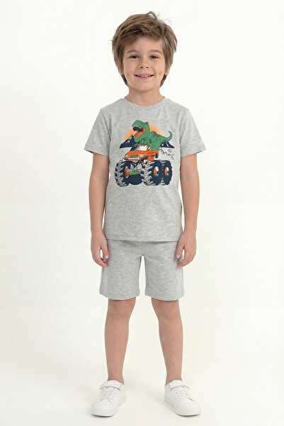 Modmey Boy's Printed Double Suit Set B16
