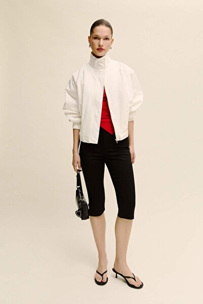 DeFacto Κανονική μέση, ίσια γραμμή, σατέν κάπρι H1723AX26SM