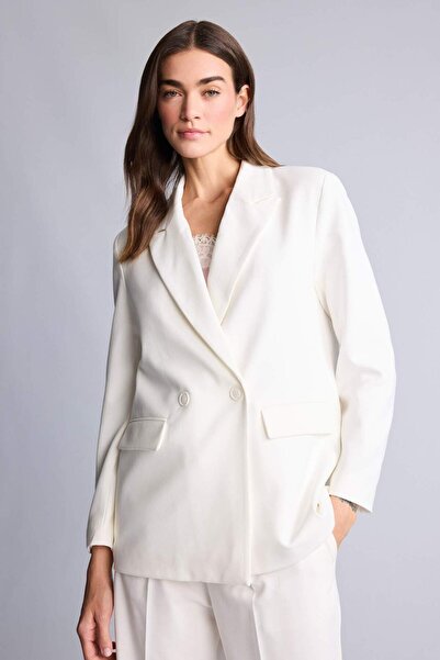 DeFacto Μπλέιζερ Μπουφάν με Γιακά σε Μεγάλο Μέγεθος E7732AX26SP