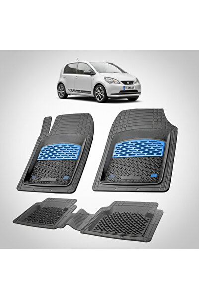 TEAMCAR Πατάκια δαπέδου συμβατά με ηλεκτρικό χάρτζμπακ Seat Mii 5θυρο EV 2019...