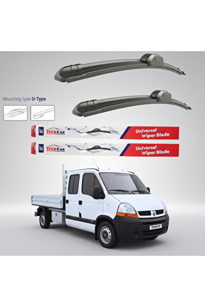 TEAMCAR Ρενό Μάστερ Διπλοκάμπινο L3 (2006–2010) Επίπεδοι Υαλοκαθαριστήρες |  ...