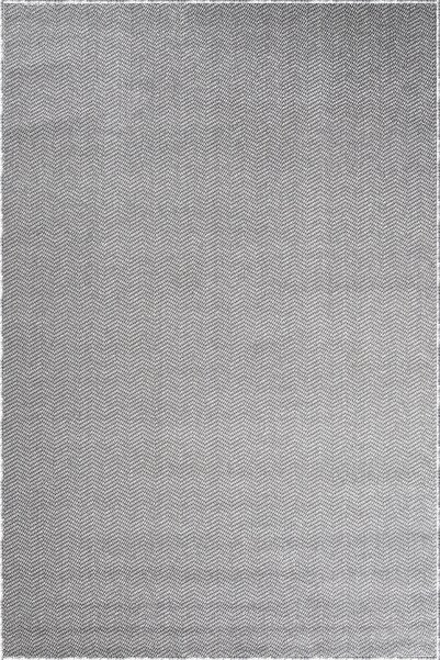 Has 1950 Elite 191810 Gri - Soğuk Gri Renkli Minimalist Halı Tasarımı