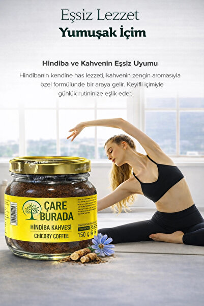Çare Burada ÇareBurada Hindiba Kahvesi 150 g - Yumuşak İçim & Dengeli Aroma