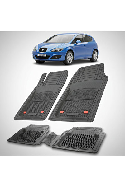 TEAMCAR Πατάκια δαπέδου συμβατά με Seat Leon Hatchback 5θυρο Facelift 2009-20...