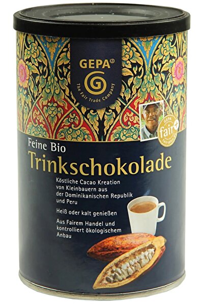 Gepa Βιολογική και δίκαιης προέλευσης ζεστή σοκολάτα, 250γρ.