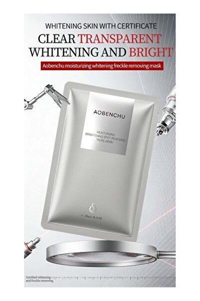 Generic قناع وجه AOBENCHU مرطب ومفتح ومزيل للبقع