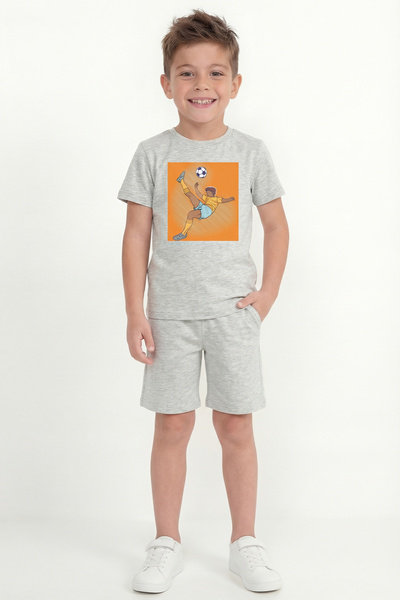 Modmey Boy's Printed Double Suit Set B20