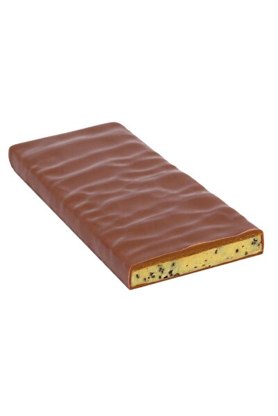 ZOTTER CHOCOLATE Βιολογική + Είκονη σοκολάτα γάλακτος με σπόρους παπαρουνιού,...