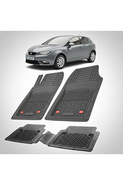 TEAMCAR Seat Ibiza Χάτσμπακ 5 Πόρτες Συμβατά Πατάκια Δαπέδου Facelift 2012-20...