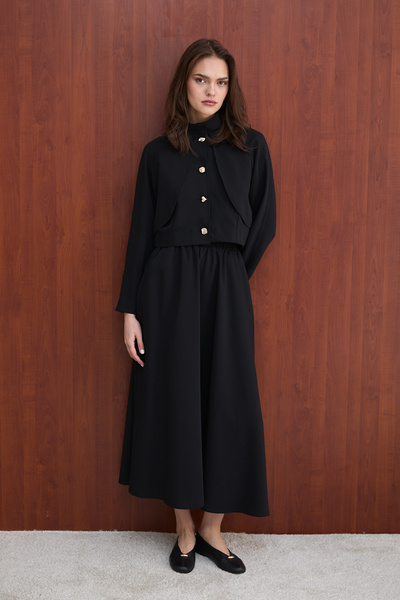 Melike Tatar Σετ με σακάκι και φούστα 32-2790