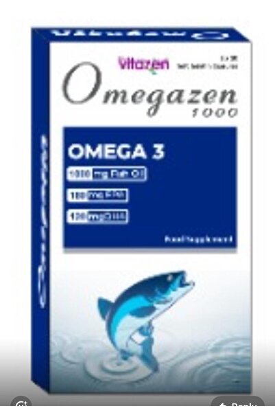 vitazen OMAZEN 1000 MG CAP