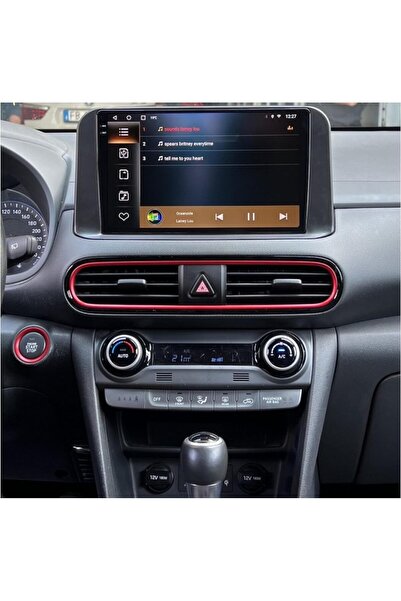 Generic android screen hyundai kona model 2018-2023 carplay android auto reve...