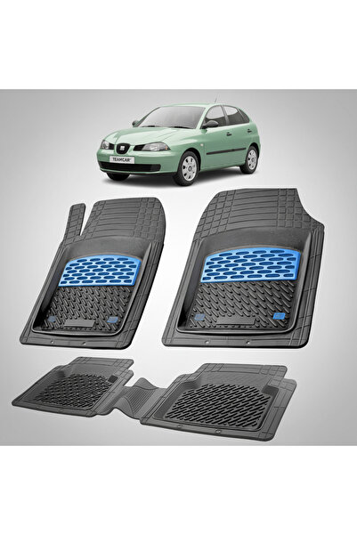 TEAMCAR Συμβατά πατάκια δαπέδου για Seat Ibiza Hatchback Mk3 2002-2008 |   Μπλε