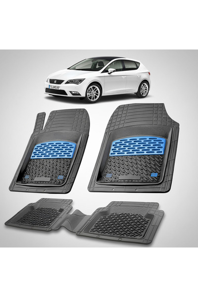 TEAMCAR Seat Leon Hatchback 5 Πόρτες Facelift 2 Συμβατά Πατάκια Δαπέδου 2012-...