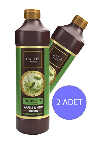 Callei Antep Fıstığı Waffle ve Krep Sosu 2 Adet