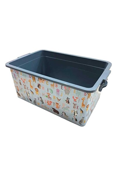 ASUDE Plastic Storage Box, 40L, Assorted
