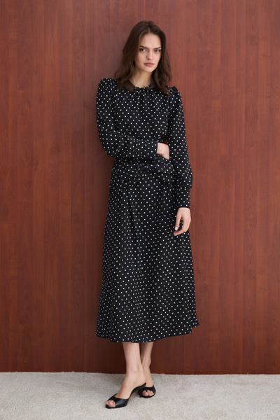 Melike Tatar Πουά Φόρεμα 32-2793