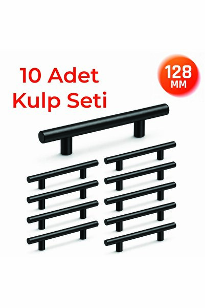 Nobel 128 mm Metal Mobilya Kulpu – Mutfak Dolap Çekmece Kulpu, Dekoratif Kulp...