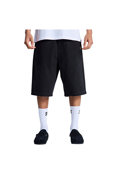 DC STRESSED σορτς με 5 τσέπες μαύρο 30