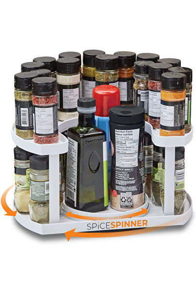 Zenorius Διώροφος Οργανωτής Μπαχαρικών – Πολυλειτουργική Θήκη Κουζίνας, Εξοικ...