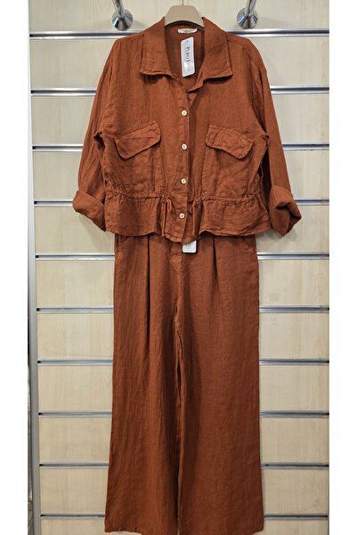 Park Moda Linen Suit Shirt Pants