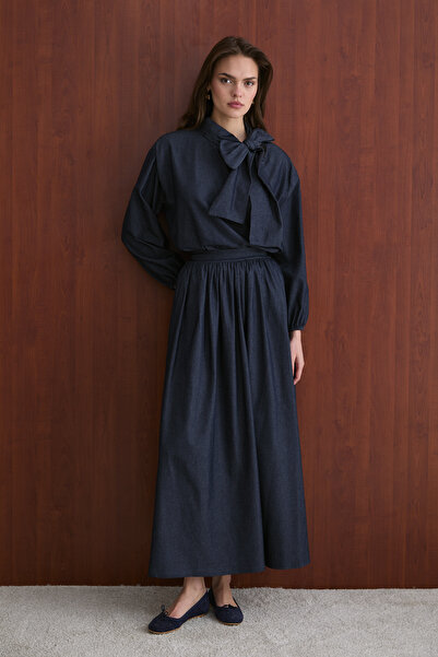 Melike Tatar Σετ με τζιν φούστα 32-2732