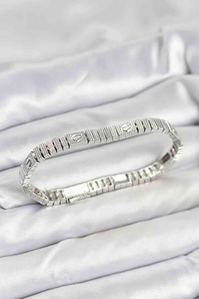 Nehir Stylish Silver Color Vip Series Bracelet Teachers Mothers Valentine's D...