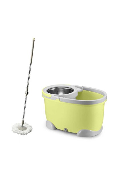 SMART KLEAN Spin Mop with Steel Rim