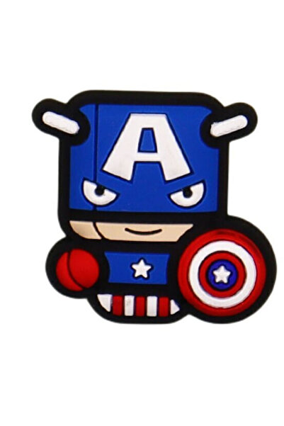 OEM Αξεσουάρ διακόσμησης παπουτσιών με σχέδιο Captain America - Jibbitz