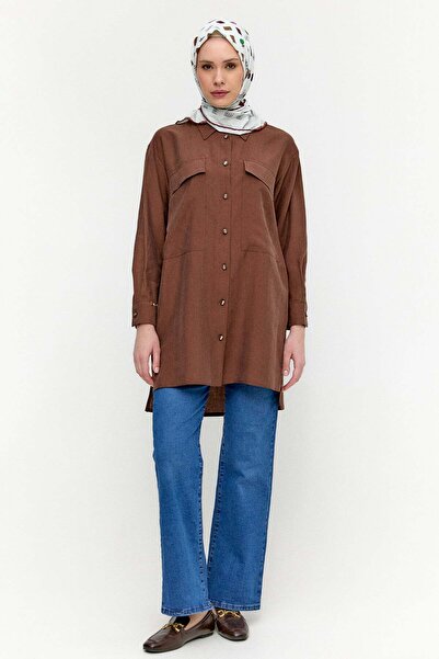 Setrms Çift Cepli Oversize Tunik