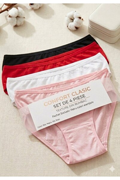 Serena Κλασικό Γυναικείο Καλσόν – Σετ 4 Πολύχρωμων Τεμαχίων