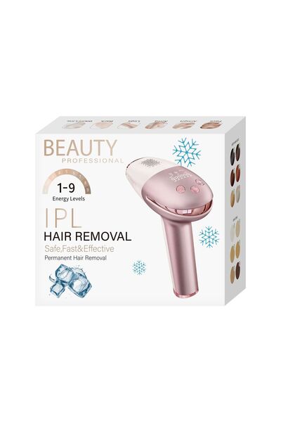 mwx teknoloji Beauty Professional Buz Başlıklı IPL Lazer Epilasyon Cihazı 999.999 Flash 9 Enerji Seviyeli Lazer