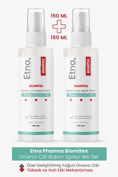 Etna Pharma Biomitex Onarıcı Cilt Bakım Losyonu İkili SET (KAŞINTI U.Y.U.ZZ) ...