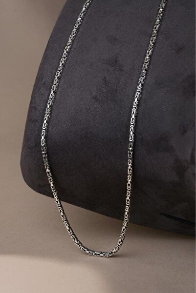 Innuendo Jewelry 925 Ayar Gümüş Kral (King) Erkek Kolye