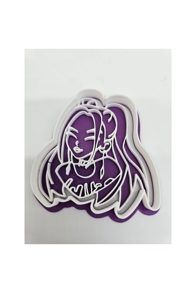 OEM KPOP Huntrix Set 4 Forme Prajituri Demon Hunters –Forma modelare Rumi, Mira, Zoey si Derpy