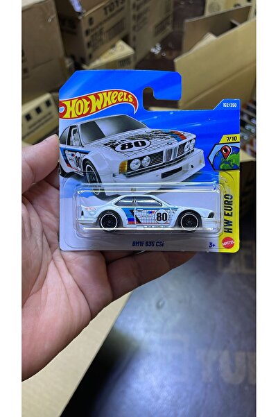 HOT WHEELS BMW 635 Csi Beyaz Metal Oyuncak Araba Koleksiyon Modeli