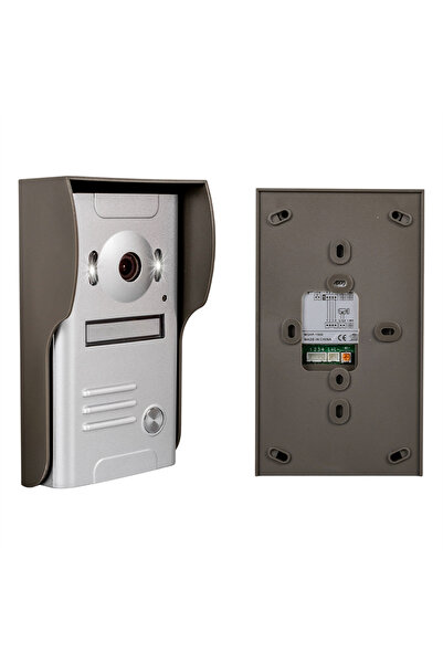 Powermaster 37M 1 Daire 7'' Görüntülü Diafon Kapı Zili Interkom Akıllı Ev Güv...