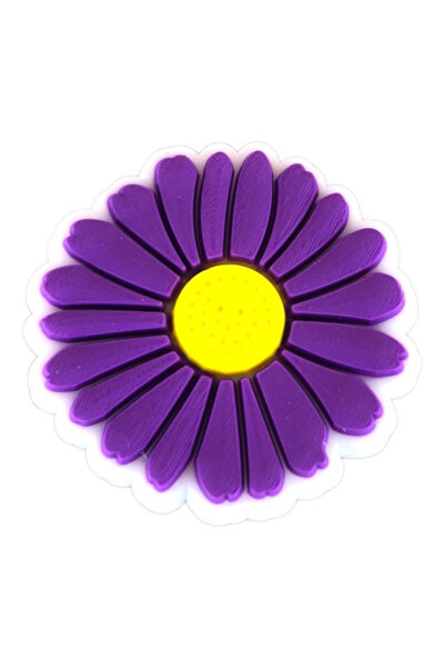 OEM Αξεσουάρ Διακόσμησης Παπουτσιών Μωβ Μαργαρίτα - Jibbitz