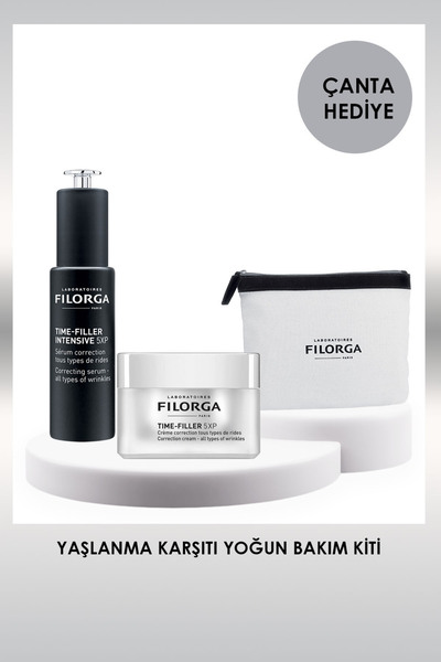 Filorga Time Filler 5XP Yaşlanma Karşıtı Serum ve Bakım Kremi Set