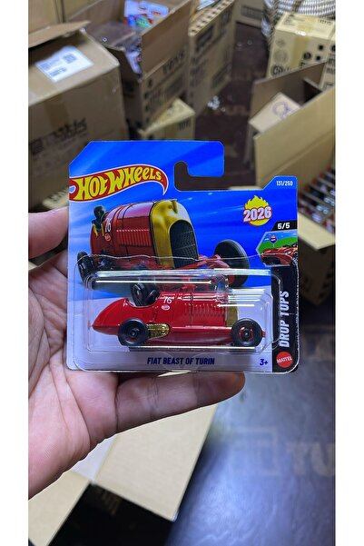 HOT WHEELS Fiat Beast Of Turin Metal Oyuncak Araba JJH48